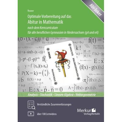 Optimale Vorbereitung auf das Abitur in Mathematik nach dem Kerncurriculum, Taschenbuch von Stefan Rosner, Merkur Rinteln, 978-3-8120-1142-6