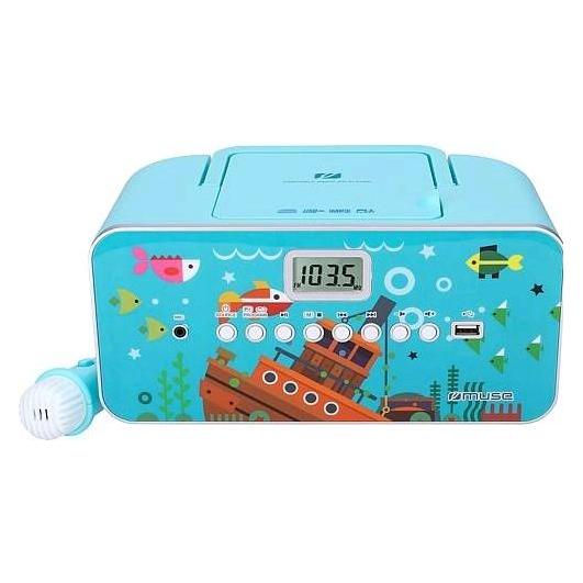 Muse M29KB Kinder CD-Player CD, UKW, USB Inkl. Mikrofon (FM, PLL) (M29KB)