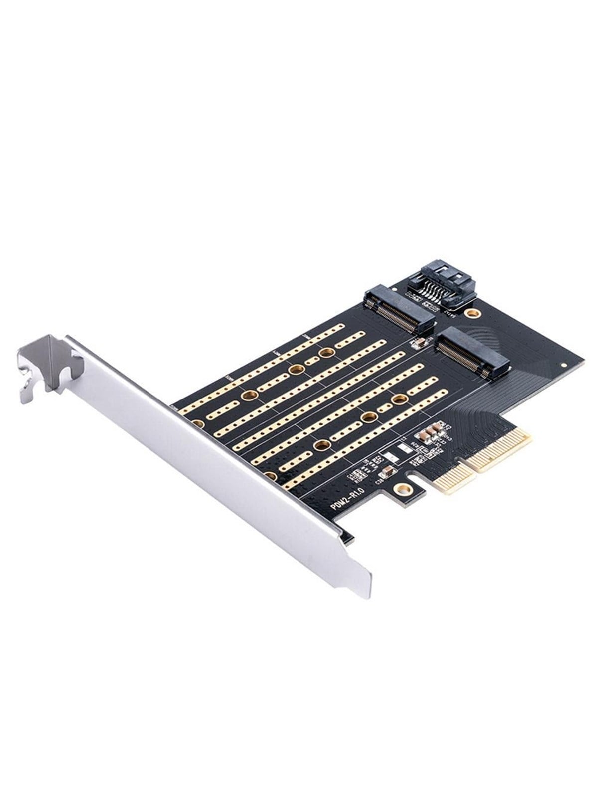 ORICO PDM2 PCI-E 3.0 x4 Expansion Card for M.2 NVMe and SATA Drives - Black