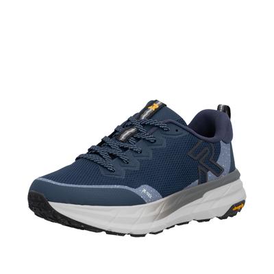 Sneaker RIEKER SPORT, Herren, Gr. 41, blau, Textil, Schuhe Sneaker, Schnürschuh, Freizeitschuh mit wasserabweisender rieker TEX-Membran