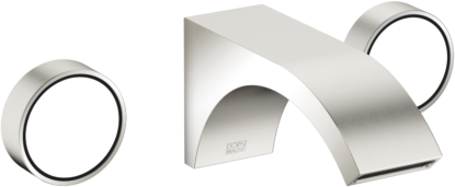 Dornbracht Cyo Dreiloch-Wand-Armatur 36707811-36 für Waschtisch, Ausladung 160mm, ohne Ablaufgarnitur, platin