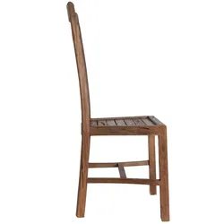 SIT Möbel Stuhl | aus recyceltem Teak-Holz massiv | natur | B 46 x T 45 x H 104 cm | 06264-01 | Serie SEADRIFT