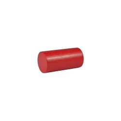 Halmakegel.com Baustein - Rolle - Säule - 25x50 mm - rot 259981