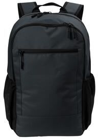 Port Authority BG226 Daily Commute Backpack in Grey Smoke size OSFA   Denier Polyester