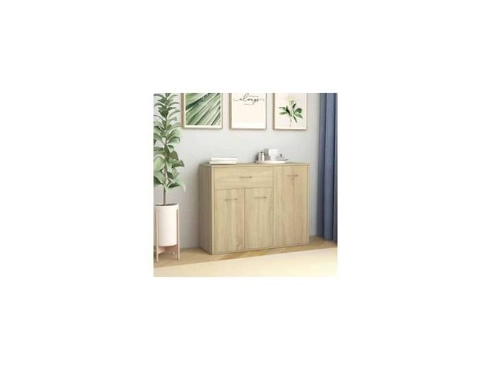 Buffet - Chêne sonoma - 88x30x70 cm - Aggloméré - Contemporain - Buffet bas