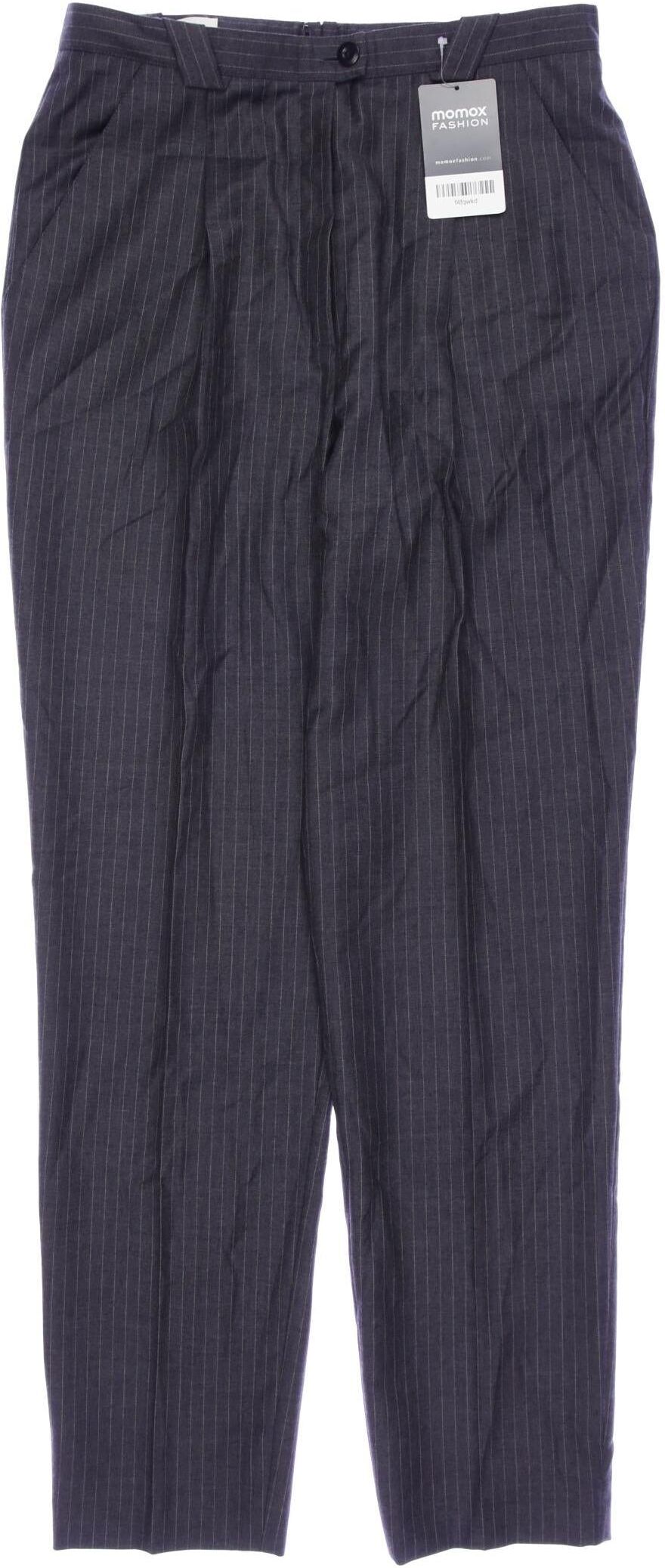 Escada Damen Stoffhose, Grau, Gr. W28, Schurwolle - Second Hand