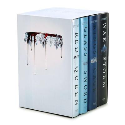 Red Queen 1-4, Gebundene Ausgabe von Victoria Aveyard, Harper Collins Publ. USA, 978-0-06-284816-1