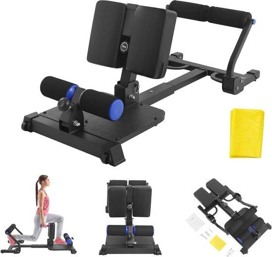 Rudertrainer, klappbar - Fitnessgerät für Cardio-Training - Für das Training zu Hause - Robuste Konstruktion - Belastbarkeit: 120 kg - Schwarz