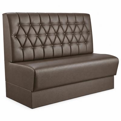 RIVOR Möbel Dinerbank Elegance 160 cm Kunstleder Gibson Braun 9075