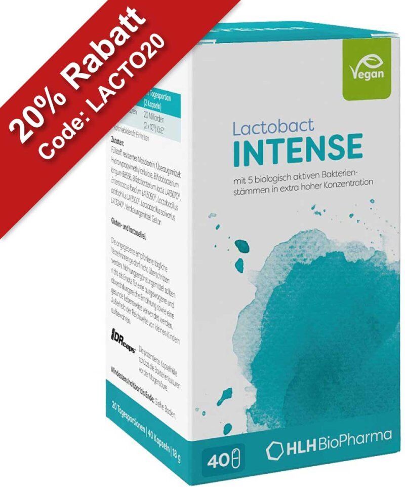 Lactobact INTENSE magensaftresistente Kapseln