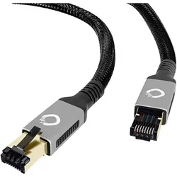 Oehlbach RJ45 Streaming Netzwerkkabel 3.0m (CAT8.1, 3 m), Netzwerkkabel
