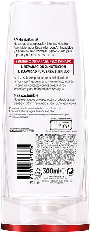 L'Oréal París Elvive Total Repair 5 Après-shampoing reconstituant 300 ml