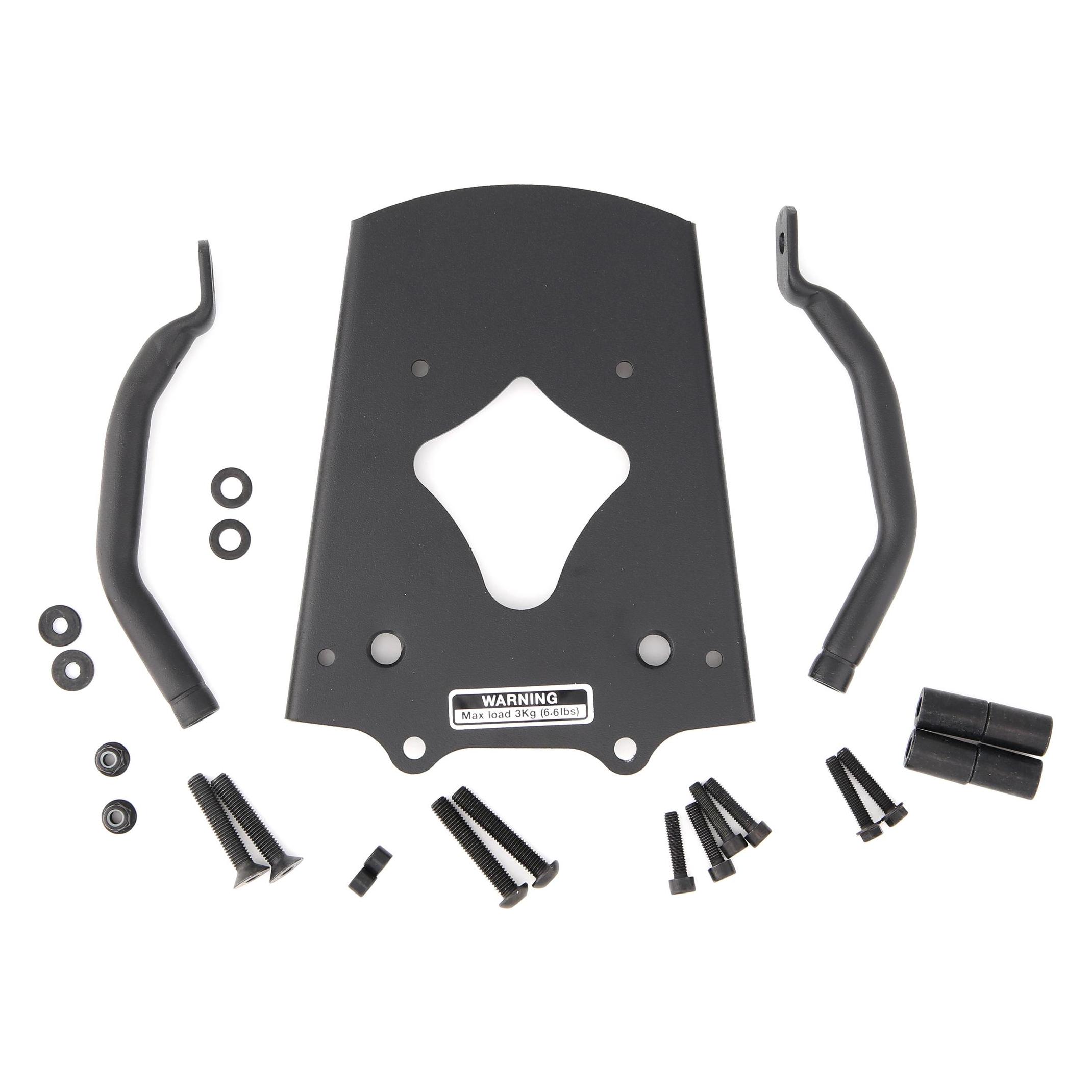 Kappa KR126 Topcasetraeger, Schwarz, Grösse Standard (KR126)