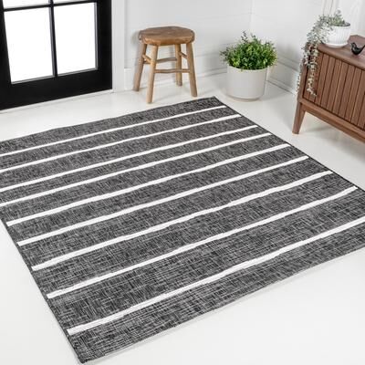 JONATHAN Y Andratx Berber Stripe Indoor/Outdoor Area Rug