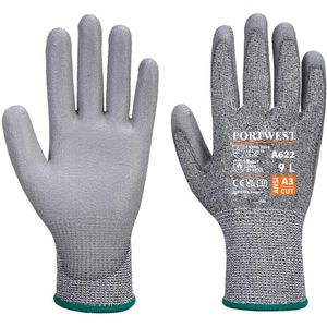 Portwest Schnittschutzhandschuhe A622G7RXXL, Schnittschutzlevel C, HPPE, Größe 11 / XXL