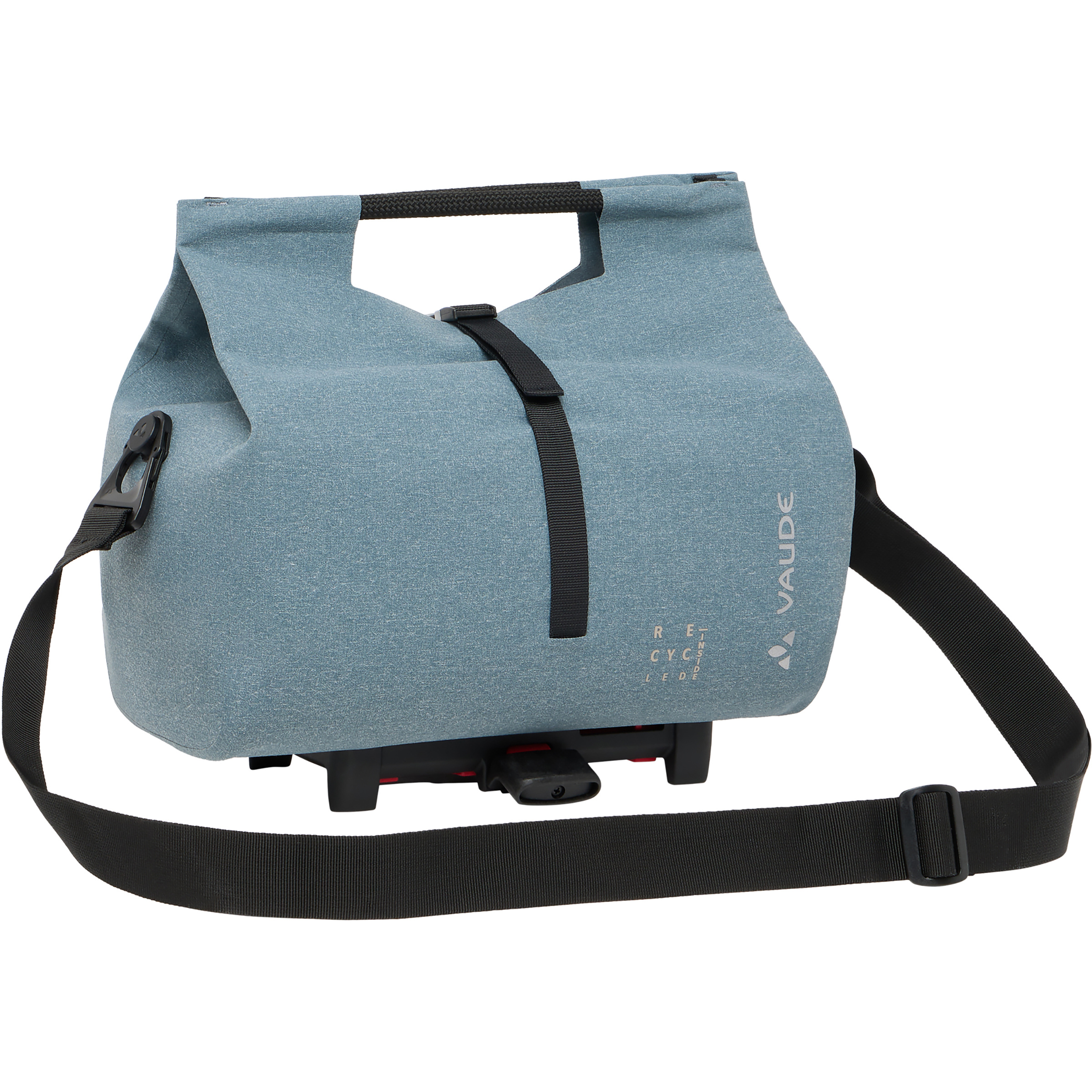 Vaude Recycle Shopper Fahrradtaschen grau Größe 10L Camping Wasserabweisend Wasserabweisend