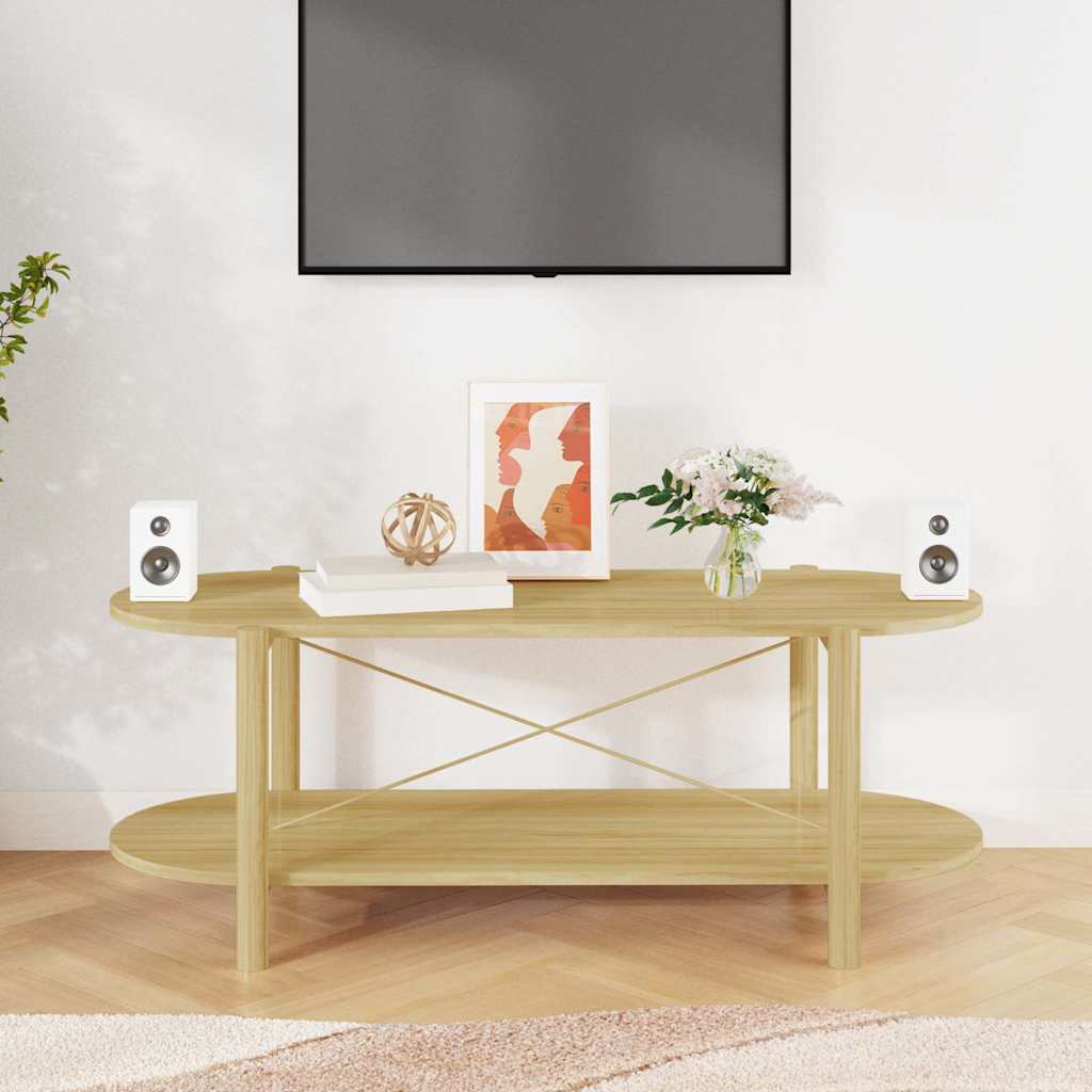 vidaXL Table basse 110x48x40 cm Bois d'ingénierie