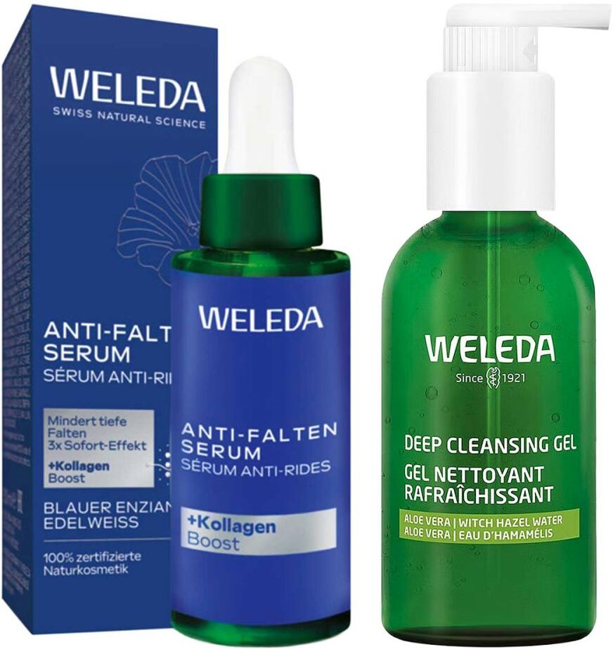 Weleda Anti-falten Serum & Deep Cleansing Gel