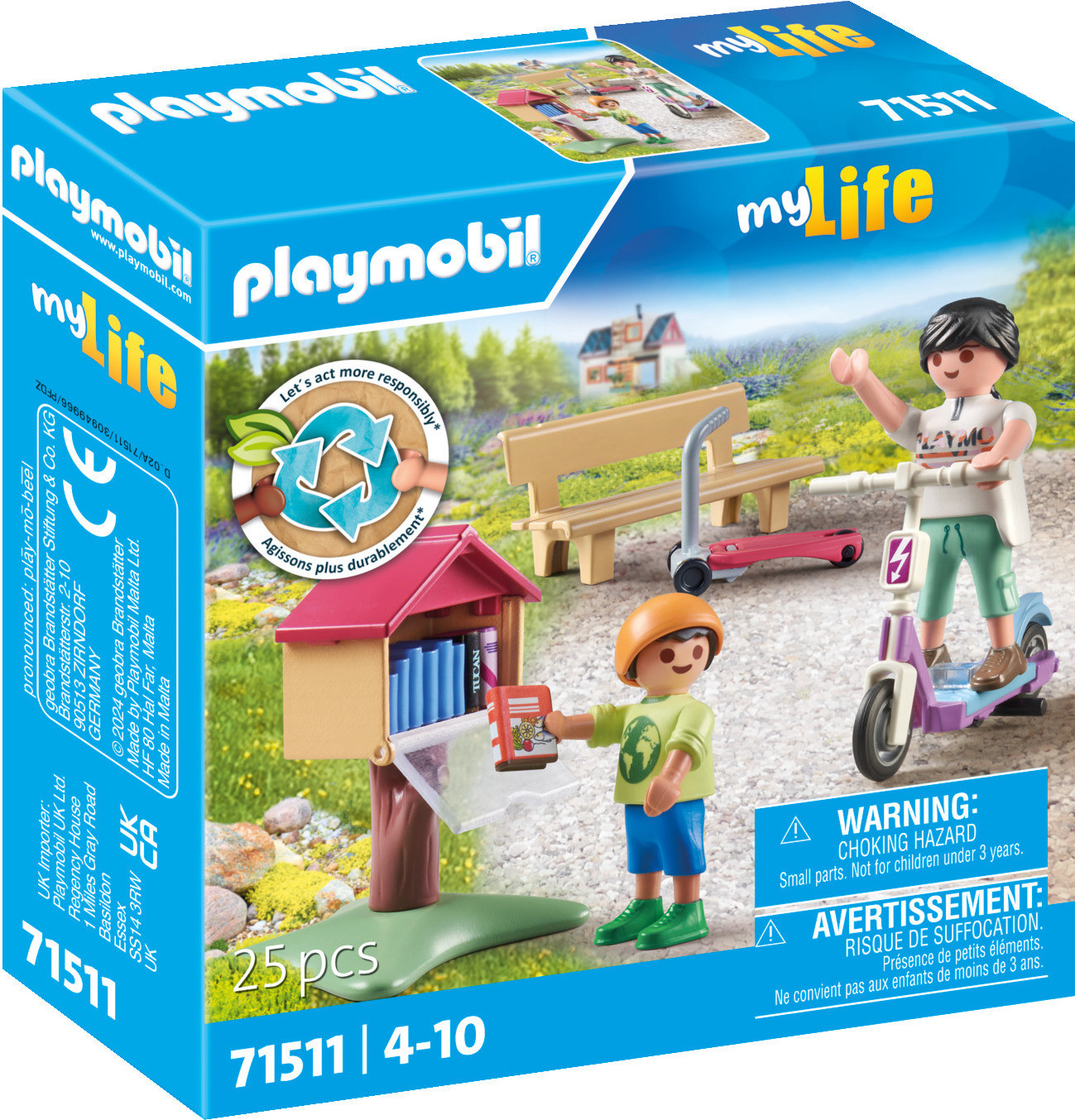 Playmobil My Life 71511 Boekenruil voor lezers