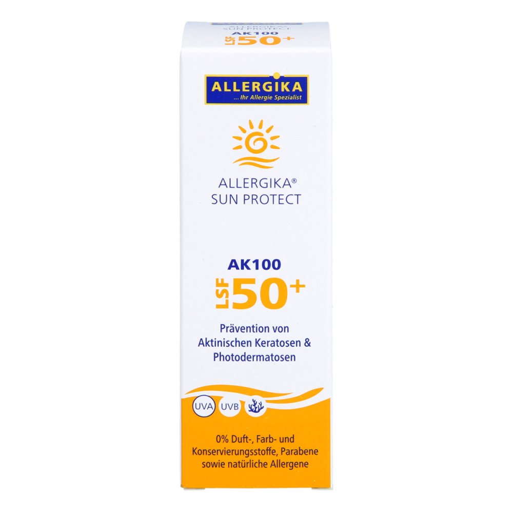 ALLERGIKA Pharma GmbH Allergika Sun Protect Ak100 Creme Lsf 50+ 18656066