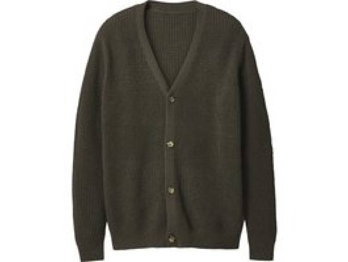 ESMARA MEN Gilet en maille (Vert, XL)
