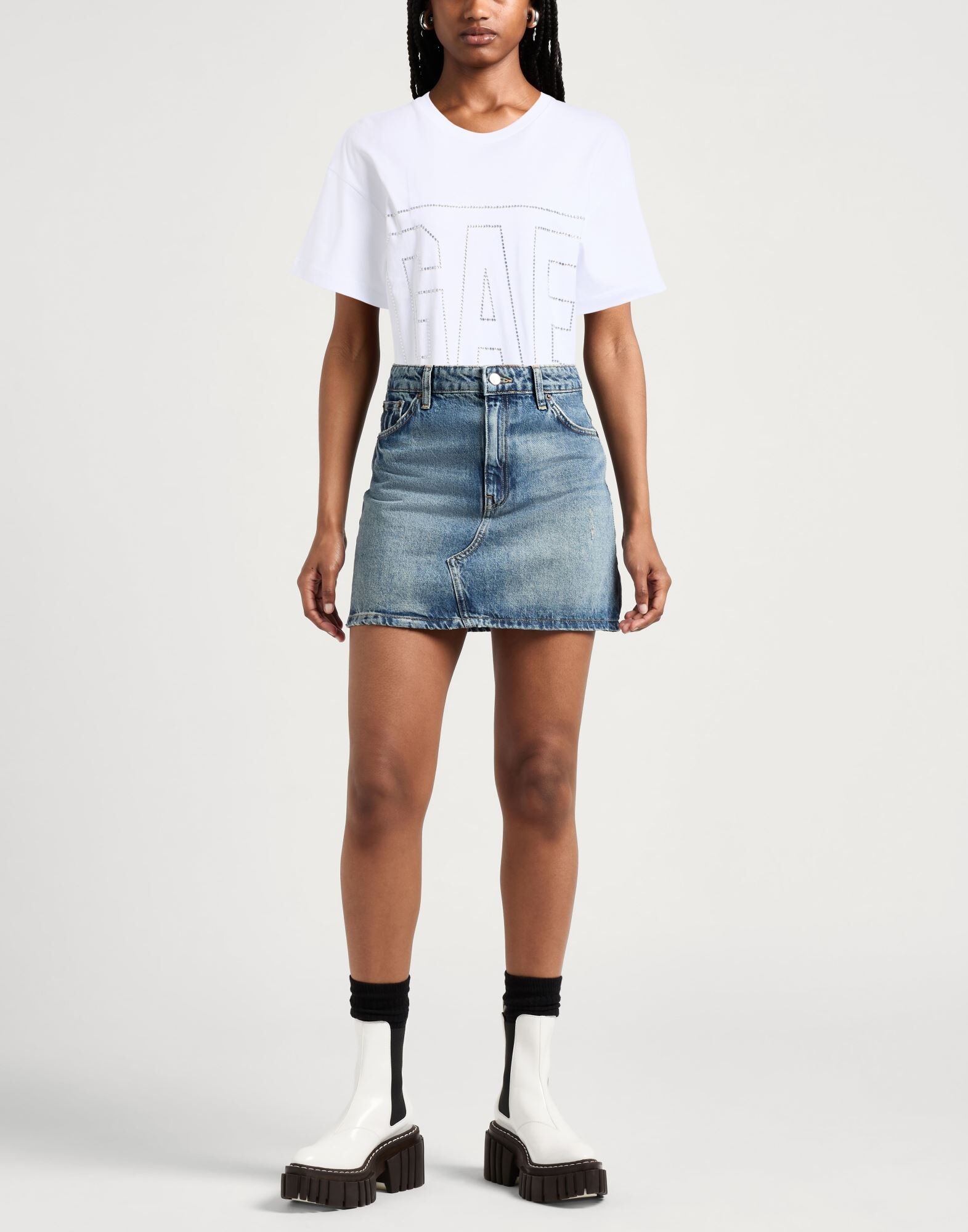 Gaëlle Paris Camiseta Mujer Blanco 0,1 Mujer