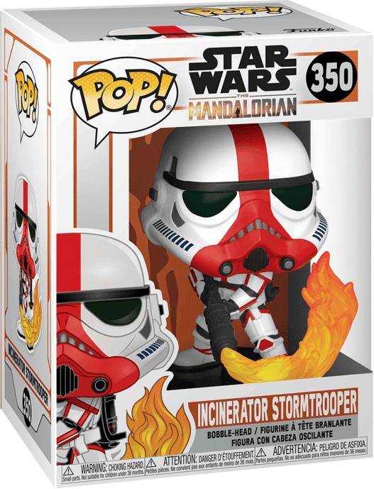 Funko Pop! Vinyl - The Mandalorian - Incinerator Stmtrpr Action Figure