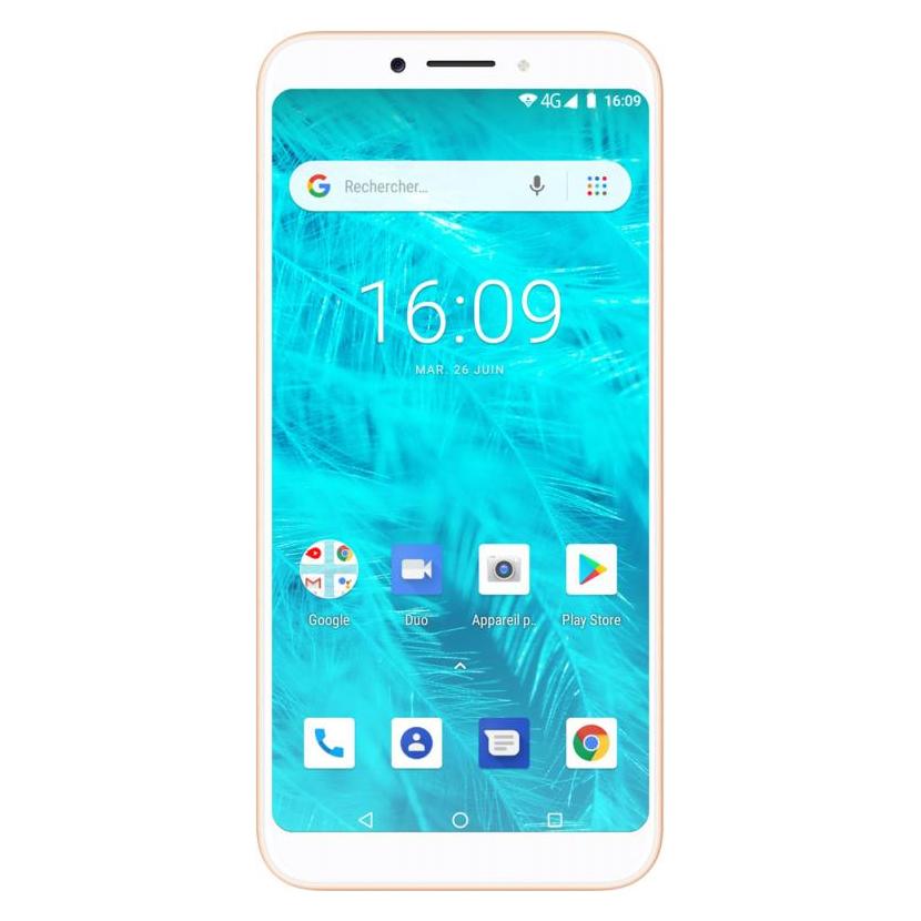 Konrow Sky Lite - Android 8.1 - 4G - Bildschirm 5.45" - Dual Sim - 16GB, 1GB RAM - Gold (16 GB, Gold, 5.45", Dual SIM, 4G) (47121945)