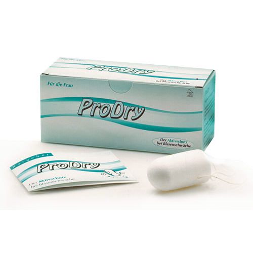 Prodry Aktivschutz Inkontinenz Vaginaltampon 10 St Tampon