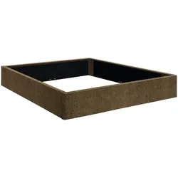 Hasena »Ciara 28/3 Seiten« Bettrahmen gepolstert 200x210 cm / Ranch stone