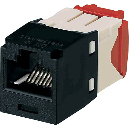 Panduit UTP RJ-45 TG-MiniJack Cat5e tussenstuk voor kabels - Zwart