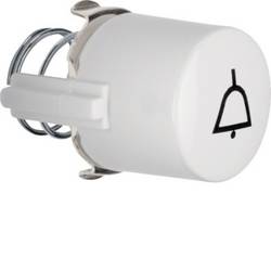 Hager Tasterknopf Polarweiß glänzend WTF5285WG2 1 St.