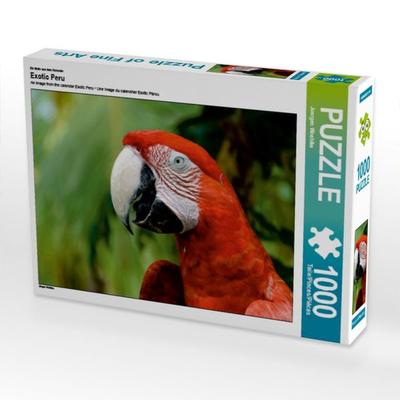 CALVENDO Puzzle Ein Motiv aus dem Kalender Exotic Peru | 1000 Teile Lege-Größe 64x48cm Foto-Puzzle für glückliche Stunden