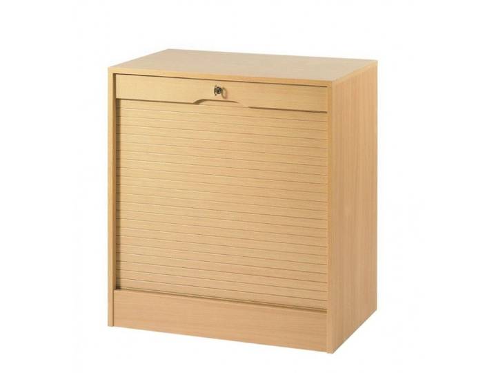 Classeur à Rideau - SIMMOB - Largeur 70 cm - 8 Niches - Fermeture à clé - Eco-conçu