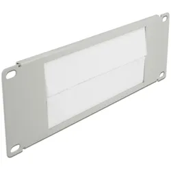 DELOCK 10" Kabelmanagement Bürstenleiste 2 HE grau