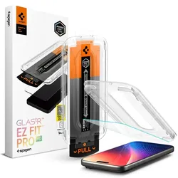 Spigen GLAS.TR EZ Fit Pro - gehärtetes Glas für iPhone 17 / 17 Pro / 16 Pro