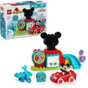 LEGO-DUPLO Disney 10454 Mickys Clubhaus und Auto, ab 2 Jahre, 27 Teile