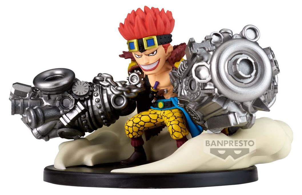 Banpresto One Piece Eustass Kid figuur uit The Worst Generation, 7 cm