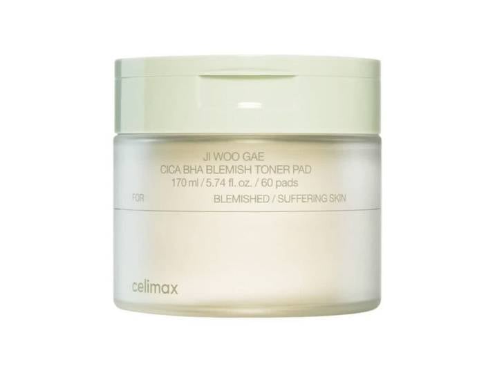 celimax Disques toniques Cica BHA anti-imperfections 60 disques