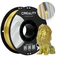 CR-Silk PLA Filament Gold/Silber, 3D-Filament 1 kg, 1,75 mm, auf Rolle