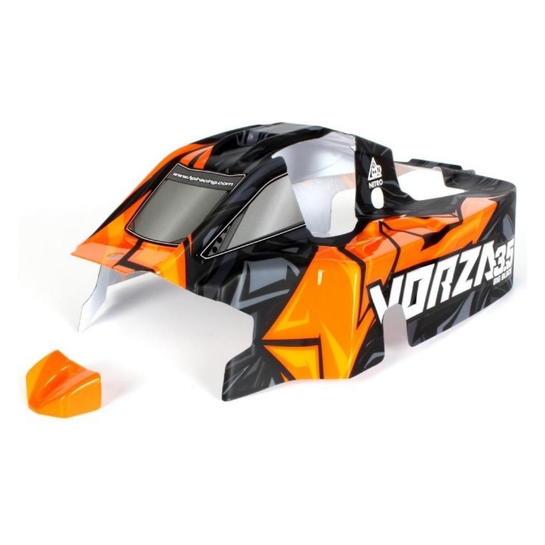 Wittmax Vorza VB-2 Nitro Buggy Painted Body (Orange) (HP160414)