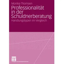 Professionalität in der Schuldnerberatung, Fachbücher von Monika Thomsen