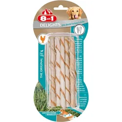8in1 Delights Twisted Sticks | 10 Stck Kaustangen