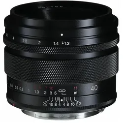 Voigtländer Nokton 40mm / 1.2 asph. (Canon RF, Vollformat), Objektiv, Schwarz