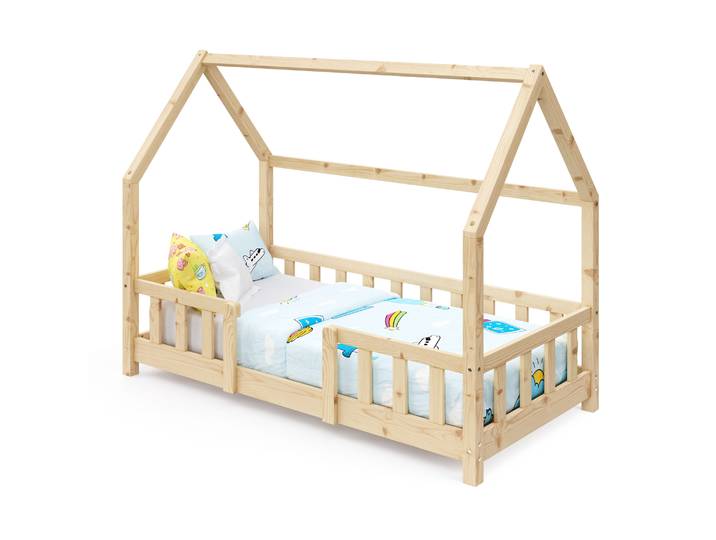 Kinderbett MAISON 70 x 140 cm natur
