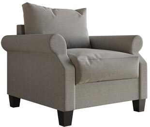 CraftPorch Classic Linen Upholstered 3-Piece Living Room Set