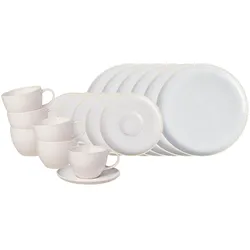 Like. by Villeroy & Boch, Geschirrset, Crafted Kaffeeservice (18 Stk.)