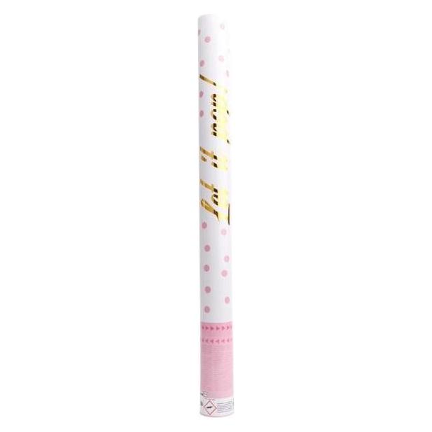 Amscan Konfettikanone pink Papier 60 cm (39043007)