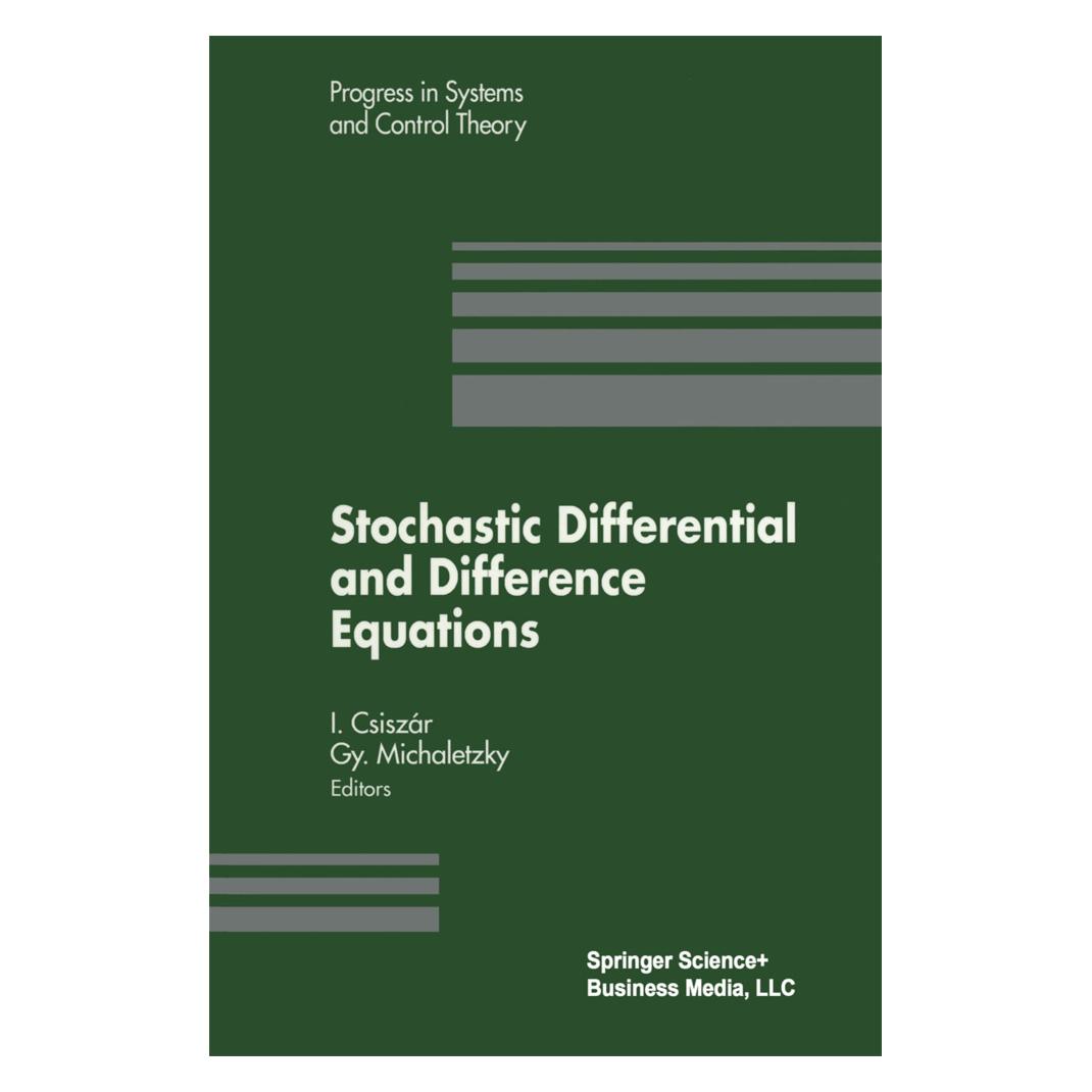 Birkhäuser Stochastic Differential and Difference Equations (Englisch, Gy Michaletzky, Imre Csiszar) (55537187)