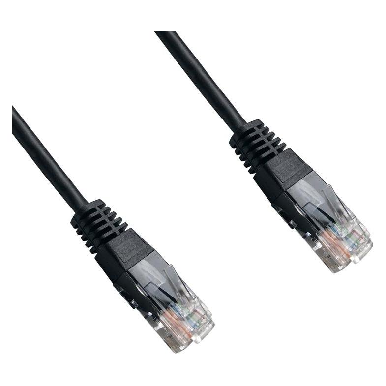 Datacom patch cord UTP cat5e 3M black (UTP, CAT5e, 3 m) (1531)